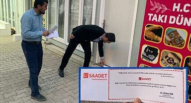 Saadet Partisi Kahramanmaraş İl Başkanlığı’ndan Esnaflara Siftah