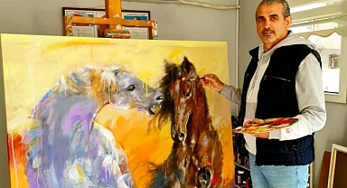 SANKO Sanat Galerisi’nde Bakışlar Temalı Resim Sergisi