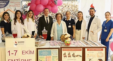 SANKO Üniversitesi Hastanesi’nde Emzirme Haftası Etkinliği