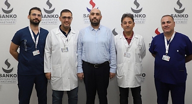 SANKO Üniversitesi Hastanesi’nde Hayata Yeniden Tutundu