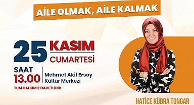 Aile Danışmanı Tongar, Ebeveynlere Seslenecek