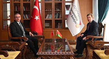 Başkan Güngör, Belarus Ankara Büyükelçisini Ağırladı