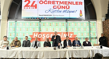 Başkan Mahçiçek, bu 24 Kasım’da da öğretmenleri unutmadı