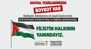 Büyükşehir’in Tesislerinde İsrail Destekçisi Ürünlerin Satışı Yasaklandı