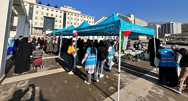 Dulkadiroğlu Kamu Külliyesi’nde Filistin İçin Kermes Düzenlendi