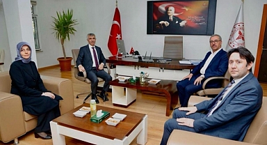 Güngör ve Ünlüer’den İl Sağlık Müdürü Şirikçi’ye Hayırlı Olsun Ziyareti
