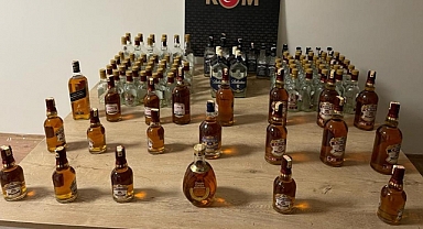 Kahramanmaraş’ta Sahte Alkol Operasyonu