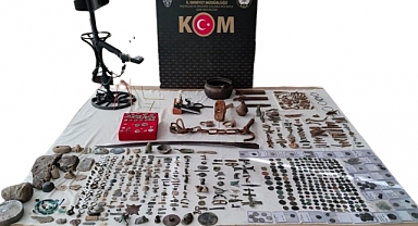 Kahramanmaraş’ta tarihi eser kaçakçılığı operasyonu