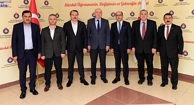 Memur-Sen Genel Başkanı Ali Yalçın’dan Rektör Yasım’a Ziyaret