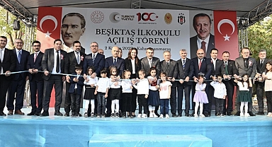 Pazarcık'ta Beşiktaş İlkokulu'nun Açılışı Gerçekleştirildi