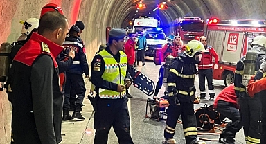 Tünelde Gerçeği Aratmayan Zorlu Tatbikat