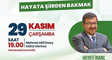 Yazar Hayati İnanç, Okurlarıyla Bir Araya Gelecek