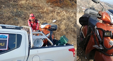 Ahır Dağı’nda mahsur kalan gençler telsizle kurtuldular!