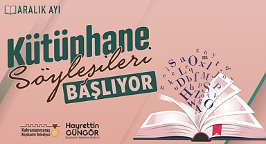  Aralık Ayı Kütüphane Söyleşileri Başlıyor!