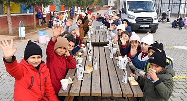 Dulkadiroğlu Belediyesi’nden Öğrencilere Çorba İkramı