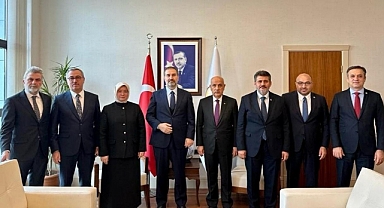 Kahramanmaraş AK Parti Heyeti, Ankara’da Bir Dizi Ziyaret Gerçekleştirdi