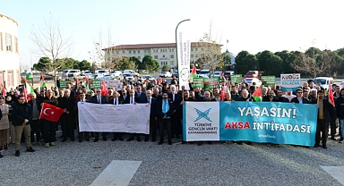 KSÜ’den Gazze’ye Selam Yürüyüşü