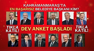 Sizce Kahramanmaraş'ta 2019-2024 yılları arasında en başarısız belediye başkanı kim?