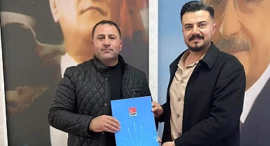 CHP Çağlayancerit İlçe Başkanlığında Bayrak Değişimi