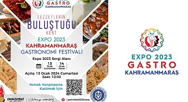 EXPO 2023 Gastro Kahramanmaraş başlıyor