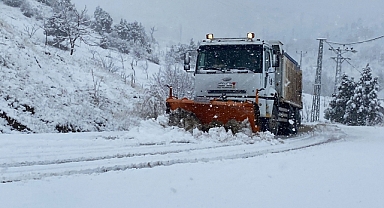 Kahramanmaraş’ta Kar Yağışı Etkili Oldu