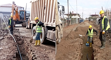 KASKİ’den Çınarlı Mahallesine yeni içmesuyu hattı