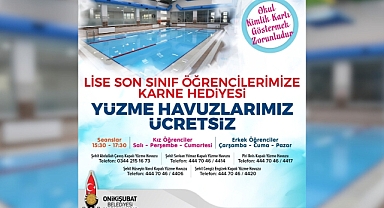 Onikişubat Belediyesi’nden Üniversite sınavına hazırlanan öğrencilere moral hediyesi