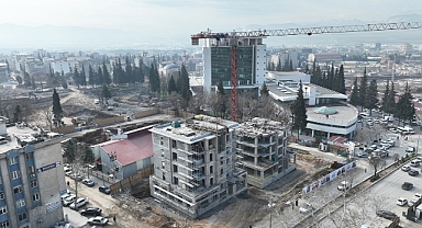 Şehir merkezindeki deprem konutları yükseliyor!