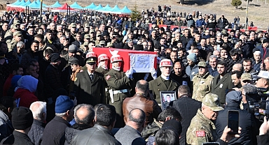 Şehit Gülmez Göksun’da son yolculuğuna uğurlandı!