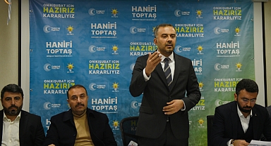 AK Parti Onikişubat Belediye Başkan Adayı Hanifi Toptaş, Vatandaşlarla Buluştu