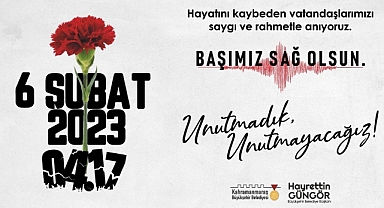 Başkan Güngör: Depremde Kaybettiğimiz Canlarımıza Allah’tan Rahmet Diliyoruz