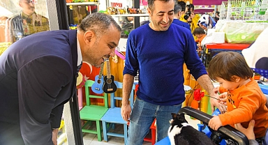 Hanifi Toptaş, Azerbaycan Bulvarı’nda Esnaflarla Buluştu