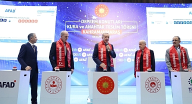Kahramanmaraş'ta Tamamlanan 9 Bin 289 Konutun Kurası Çekildi