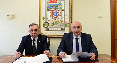 KSÜ ile Azerbaycan Hazar Üniversitesi Arasında İşbirliği Protokolü