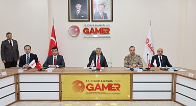 Seçim Güvenliği Toplantısı Vali Ünlüer Başkanlığında Yapıldı