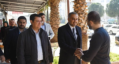 Başkan Adayı Toptaş, Şehit Abdullah Çavuş’ta Vatandaşlarla Buluştu