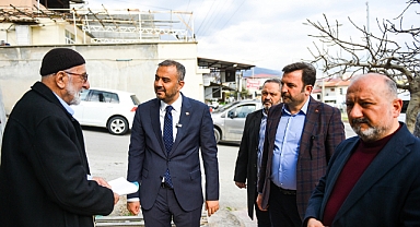 Başkan Adayı Toptaş, Vatandaşlarla Bir Araya Gelmeyi Sürdürüyor