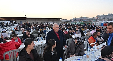 Başkan Mahçiçek, personel ve aileleriyle iftar sofrasını paylaştı