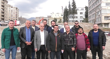 Kahramanmaraş’ta gazetecilerden yıkım ekiplerinin şiddetine kınama