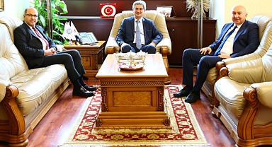 Rektör Yasım, Atatürk Kültür, Dil ve Tarih Yüksek Kurumu Başkanı Örs’ü Ziyaret Etti