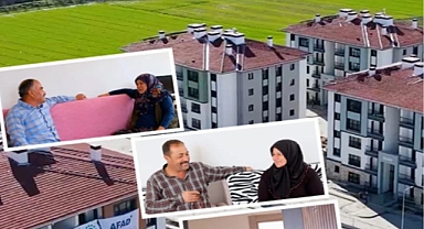 Afet bölgesinde çifte bayram sevinci