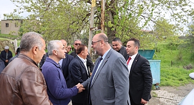 Başkan Akpınar, Mahalle Ziyaretleri Yaparak Vatandaşlarla Hasbihal Etti