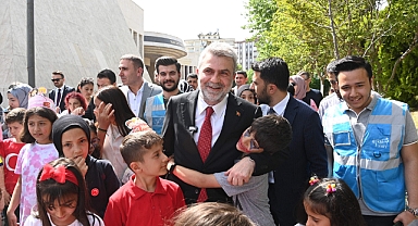 Başkan Görgel, Çocukların Bayram Sevincine Ortak Oldu
