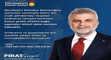 Başkan Görgel’den Örnek Davranış