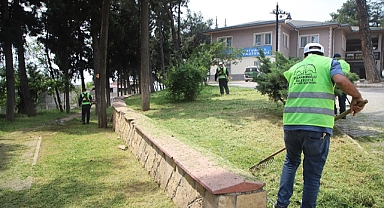 Dulkadiroğlu’nun Park ve Bahçelerinde Yaz Hazırlığı