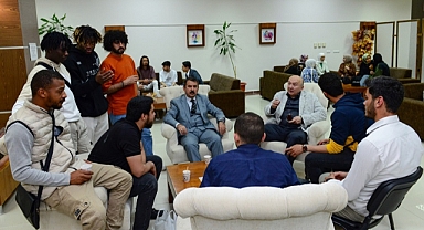 KSÜ’lü Misafir Öğrenciler İftar Programında Bir Araya Geldi