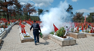 Ortak Kullanım Alanları Ramazan Bayramı Öncesi Dezenfekte Ediliyor 