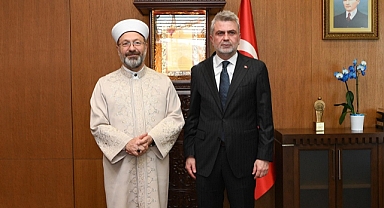 Başkan Görgel ve Diyanet İşleri Başkanı Erbaş Buluştu
