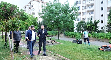 Başkan Toptaş'tan Park ve Yeşil Alan İncelemesi