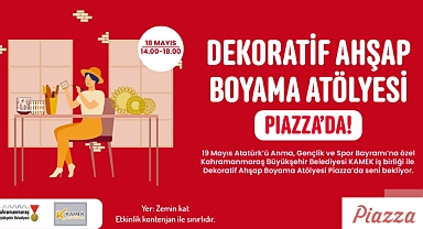 Büyükşehir’in Ahşap Boyama Etkinliği 18 Mayıs’ta